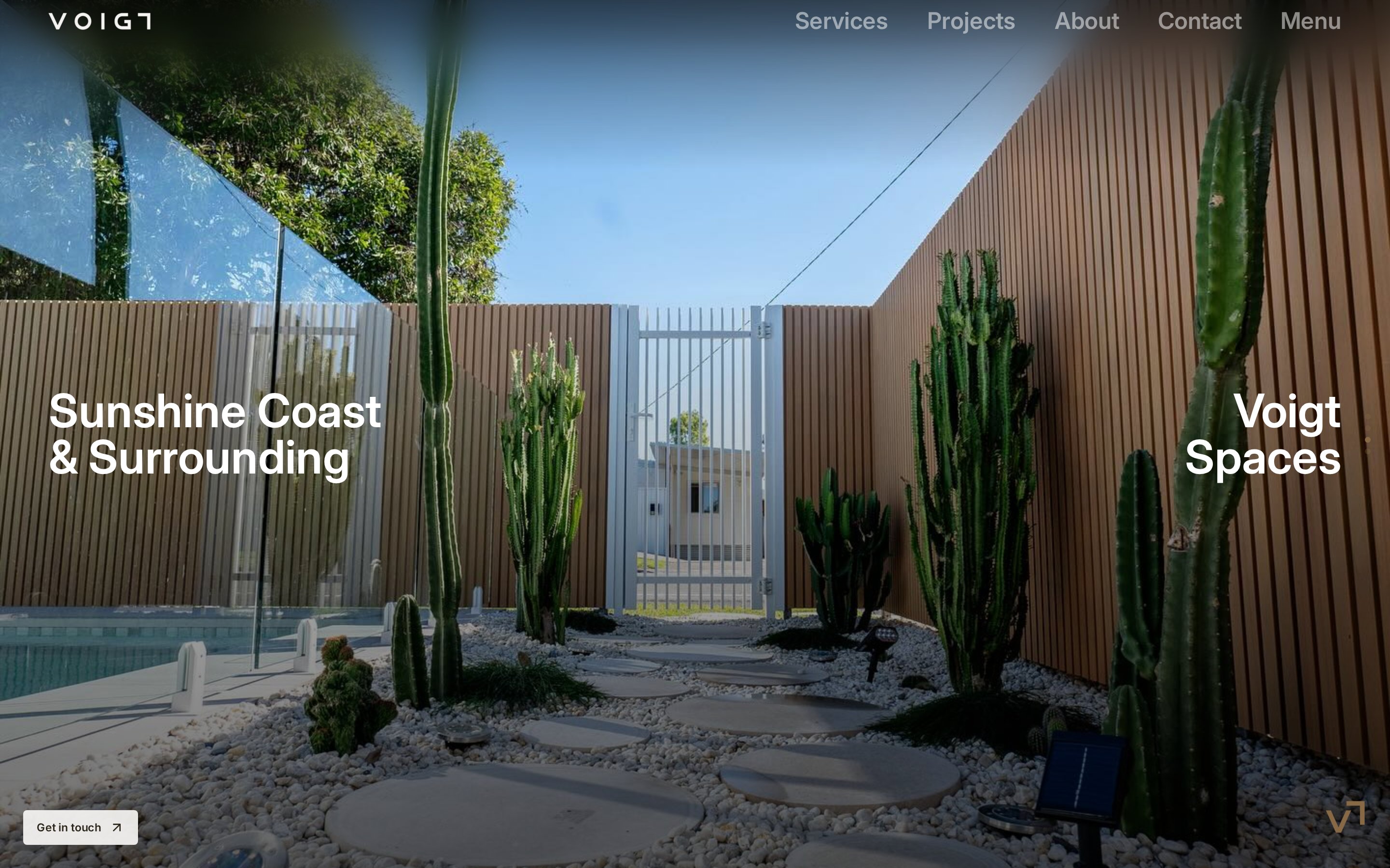 voigt spaces desktop website