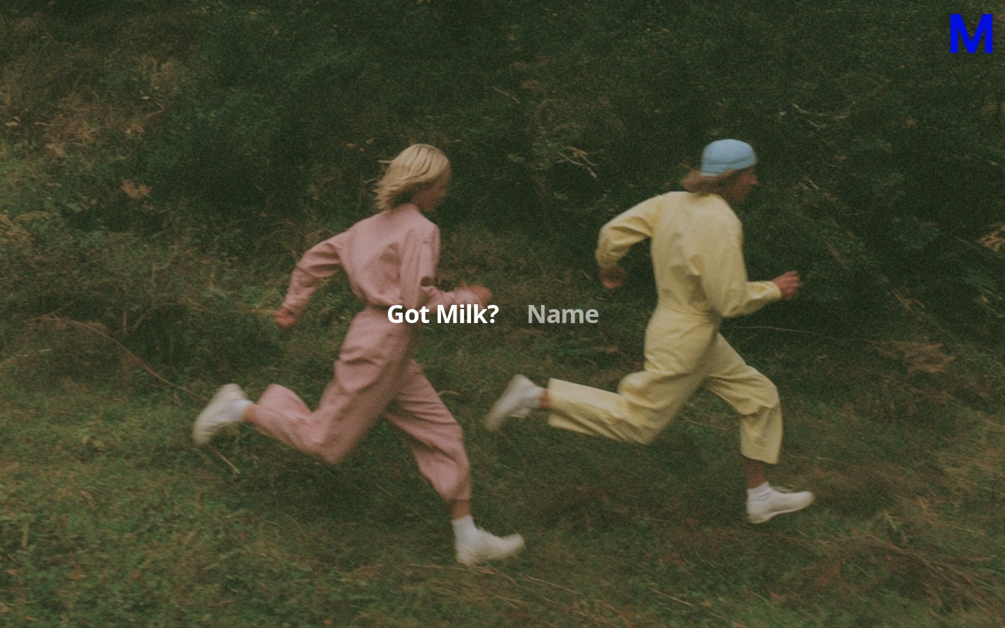 milkbar desktop website